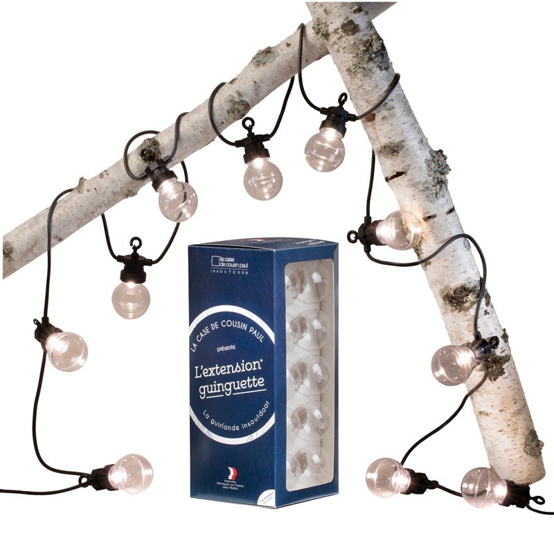 Extension for transparent garlands Extension for transparent garlands