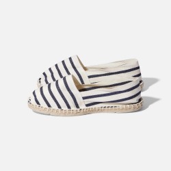 Mixed espadrilles in cotton...