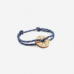 Compass Rose Bracelets - Wood