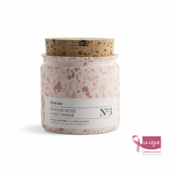 "Pink October" Terrazzo Candle