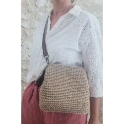Crochet shoulder bag - "Maddy
