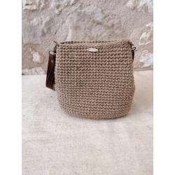 Crochet shoulder bag - "Maddy