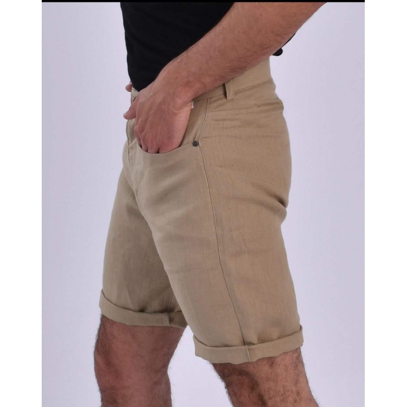 Linen Bermuda shorts - 2 colors