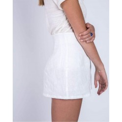 Linen woman shorts