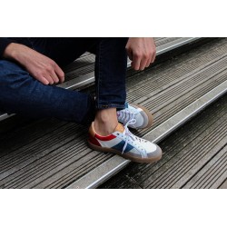 Sneakers Hiba - Bleu blanc rouge