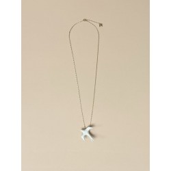 Swallow necklace - Ceramic