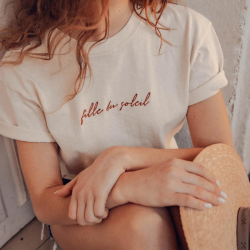 "Fille du soleil" T-shirt