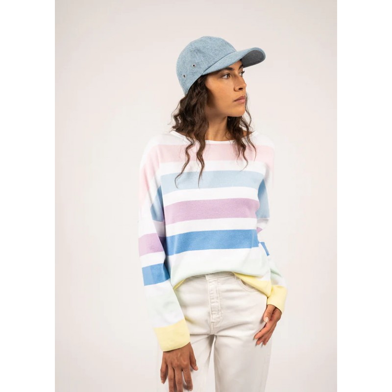 Colorful stripes sweater - Kerlouan