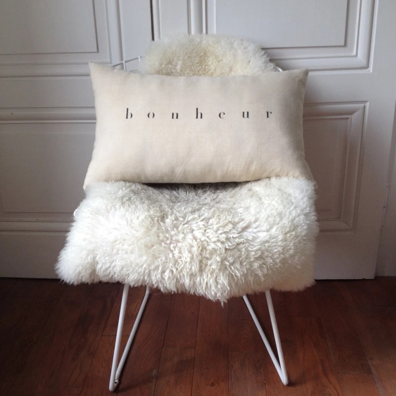 "Bonheur" cushion - rectangular