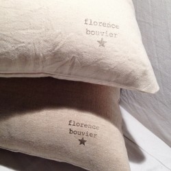 "Bonheur" cushion - rectangular