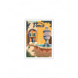 Postcard of Vence