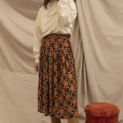 French retro Lena skirt