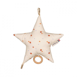 Musical star cushion