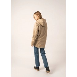 Hooded raincoat - lurex lining