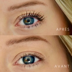 Mascara en verre avec brosse réutilisable