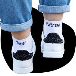 Message socks - women