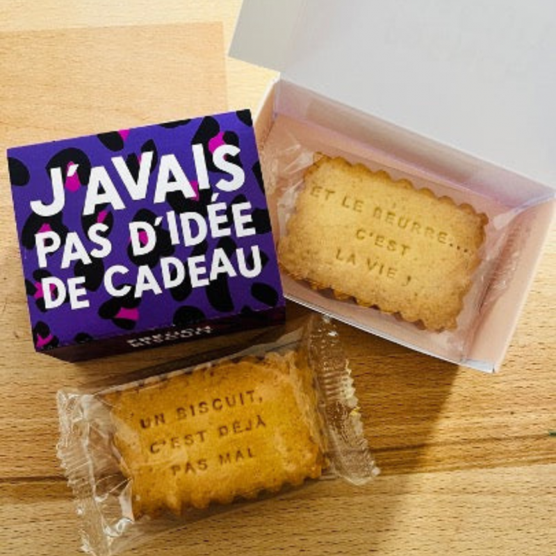 Biscuits "j'avais pas d'idées de cadeau"