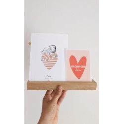 Heart card - Maman chérie