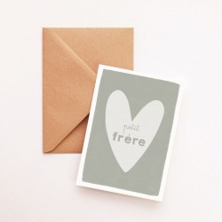 Heart card - Petit frère