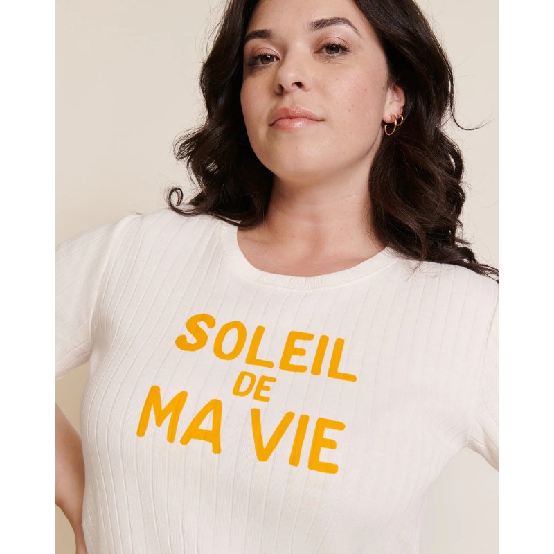Women's tee-shirt - soleil de ma vie