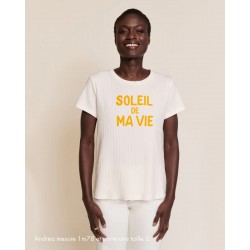 Women's tee-shirt - soleil de ma vie