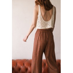 Pantalon à motif - Alba