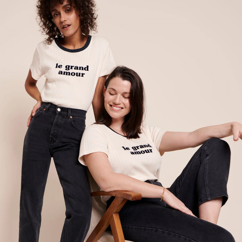 T-shirt femme "Le grand amour"