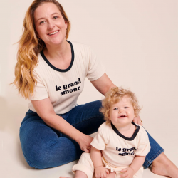 Kids t-shirt "Le grand amour"