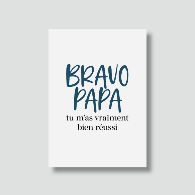 Cartes drôles - Papa (plusieurs modèles)