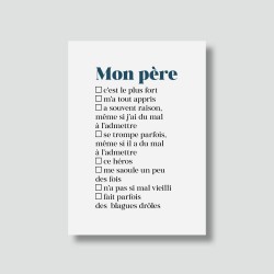 Cartes drôles - Papa (plusieurs modèles)