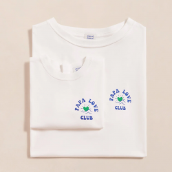 "Papa Love Club" T-shirt -...