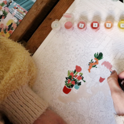 Kit peinture au numéro