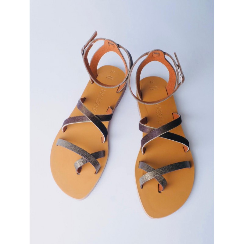leather sandals for women - Dalia