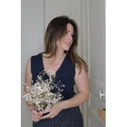 Nusa top - Navy blue