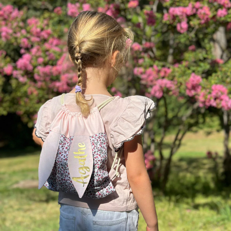 Sac à dos lapinou - personnalisable