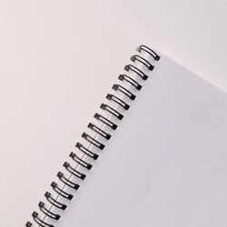 Carnet Flora à spirales A5