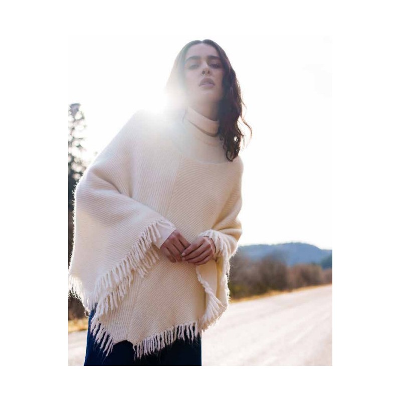 Poncho en mohair - Cap West