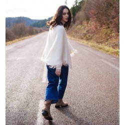 Poncho en mohair - Cap West