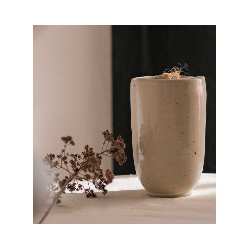 Stoneware travel mug