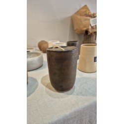 Stoneware travel mug