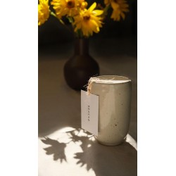 Stoneware travel mug