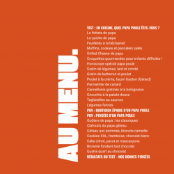 Recipe book - Papa Poule