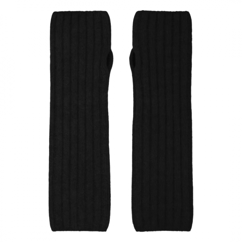 Unisex wool and cashmere mittens
