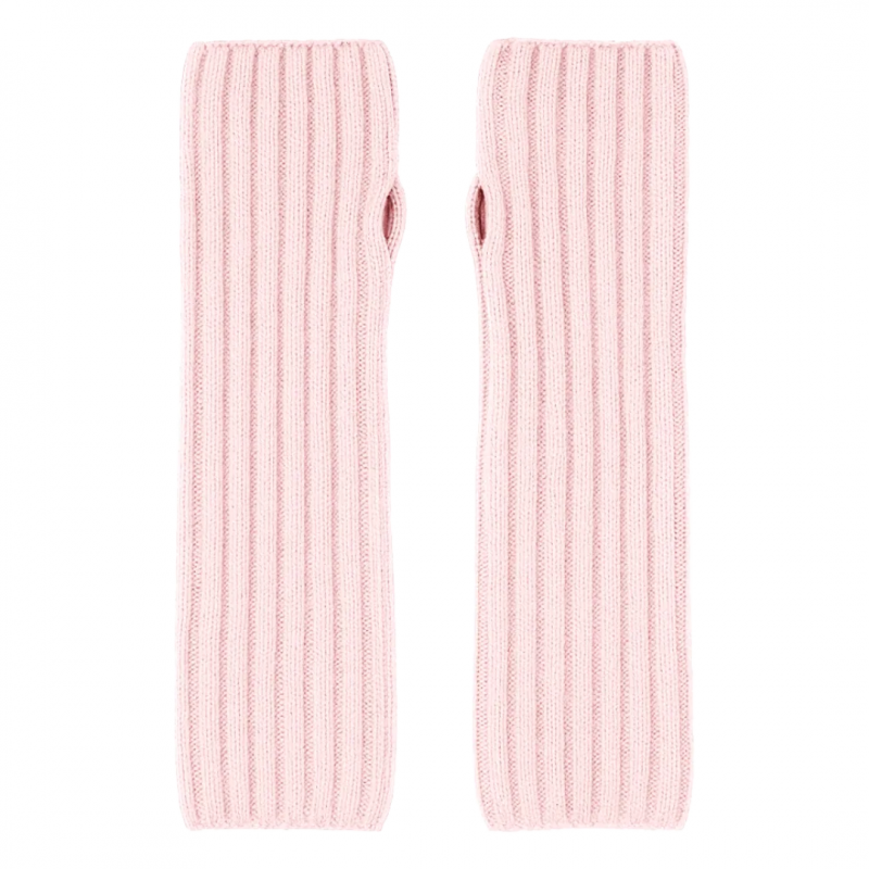Unisex wool and cashmere mittens
