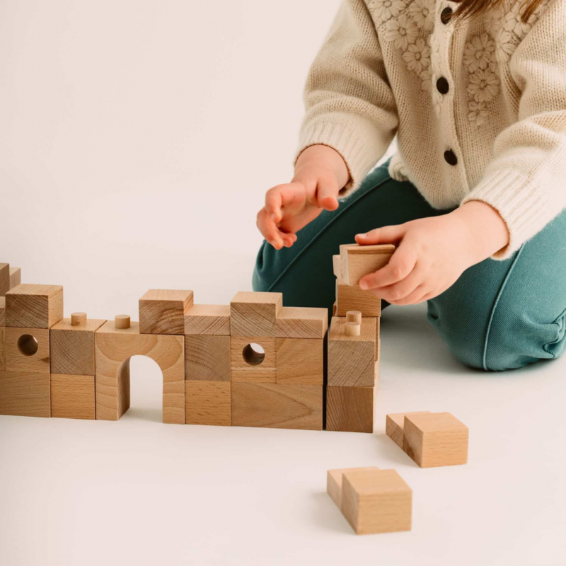 Jeu de construction - Brick a block builder