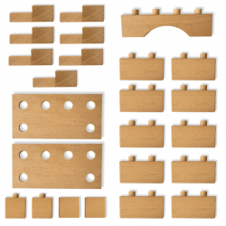 Jeu de construction - Brick a block builder