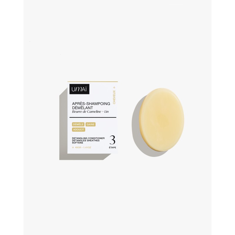 Soin après-shampoing solide