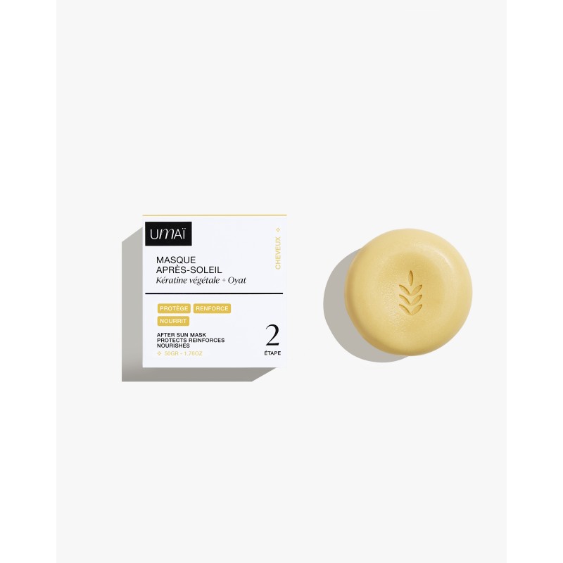 After-sun care mask - solid