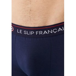Boxer bleu marine en coton
