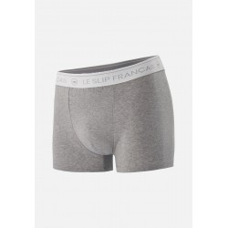 Boxer gris en coton